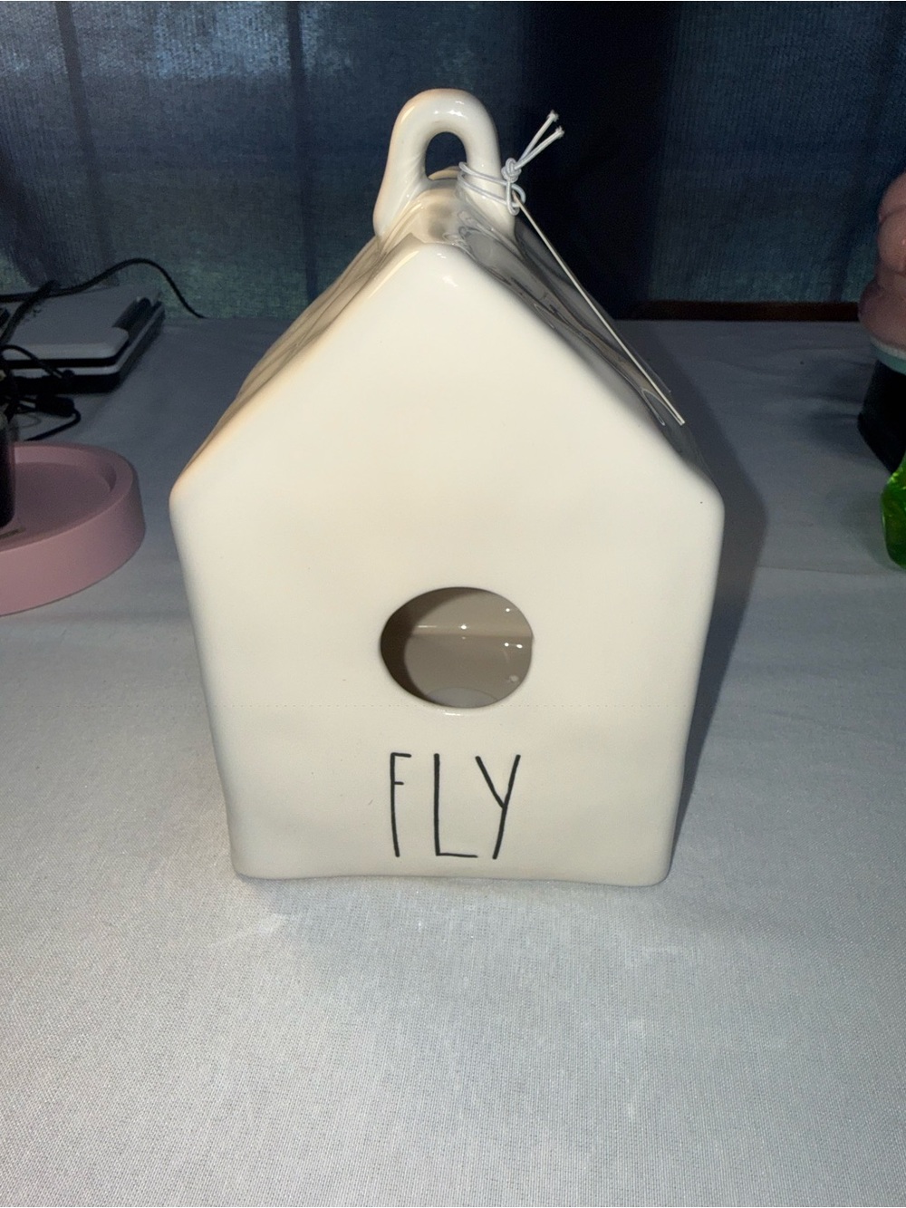 Rae Dunn FLY Ceramic Birdhouse – Artisan Collection by Magenta